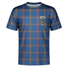 MacLaine of Loch Buie Hunting Ancient Tartan Crest T-shirt