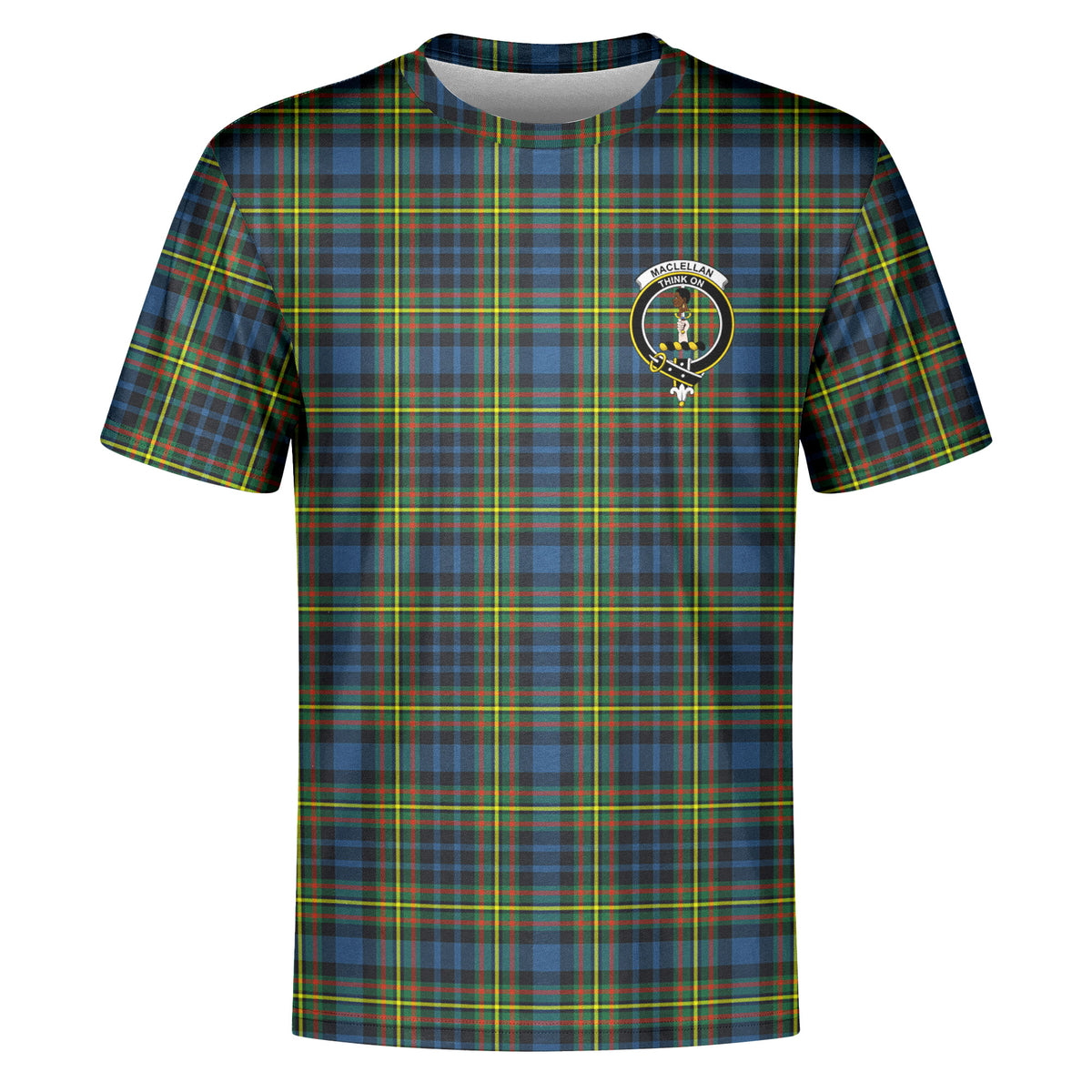 MacLellan Ancient Tartan Crest T-shirt