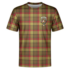 MacMillan Old Weathered Tartan Crest T-shirt
