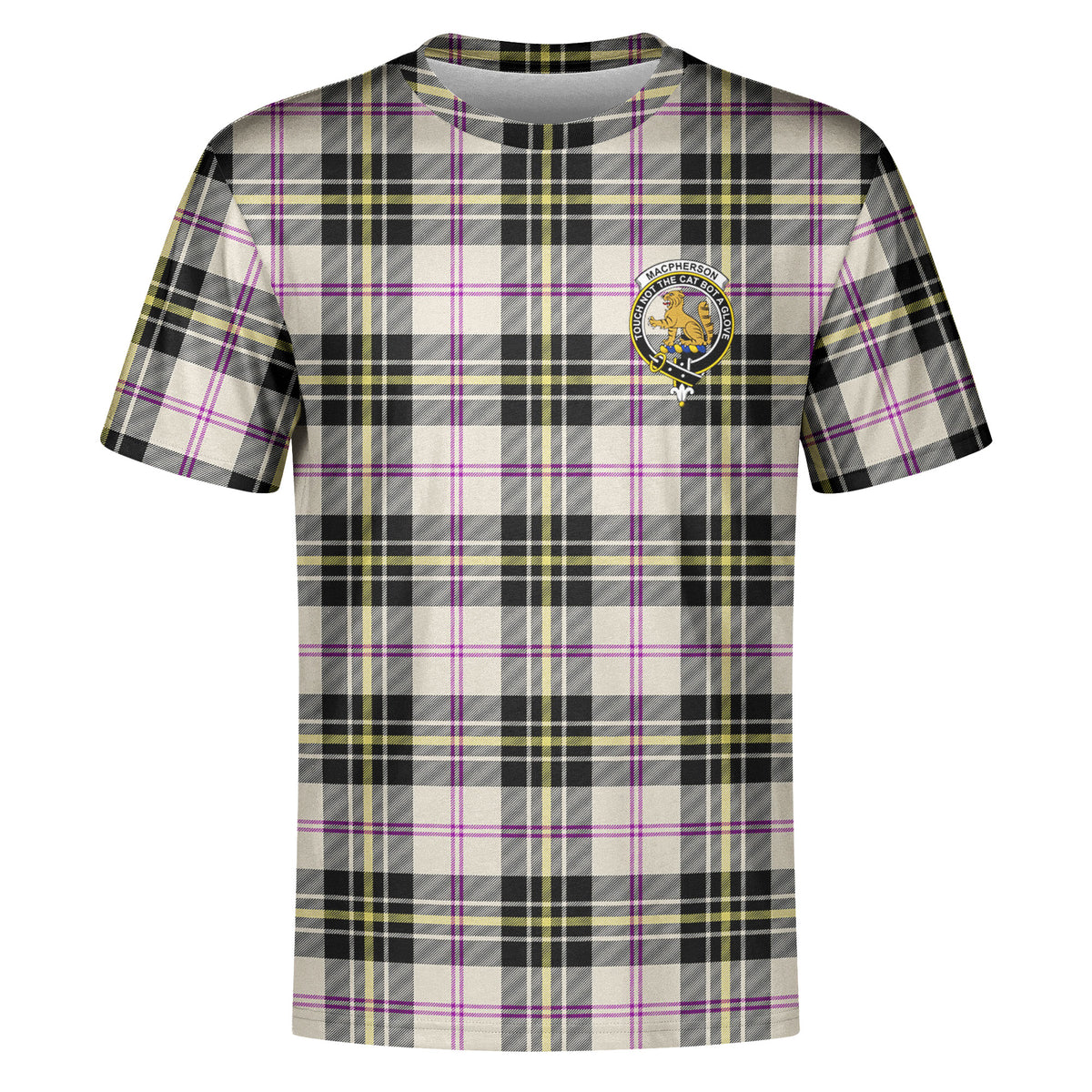 MacPherson Dress Ancient Tartan Crest T-shirt
