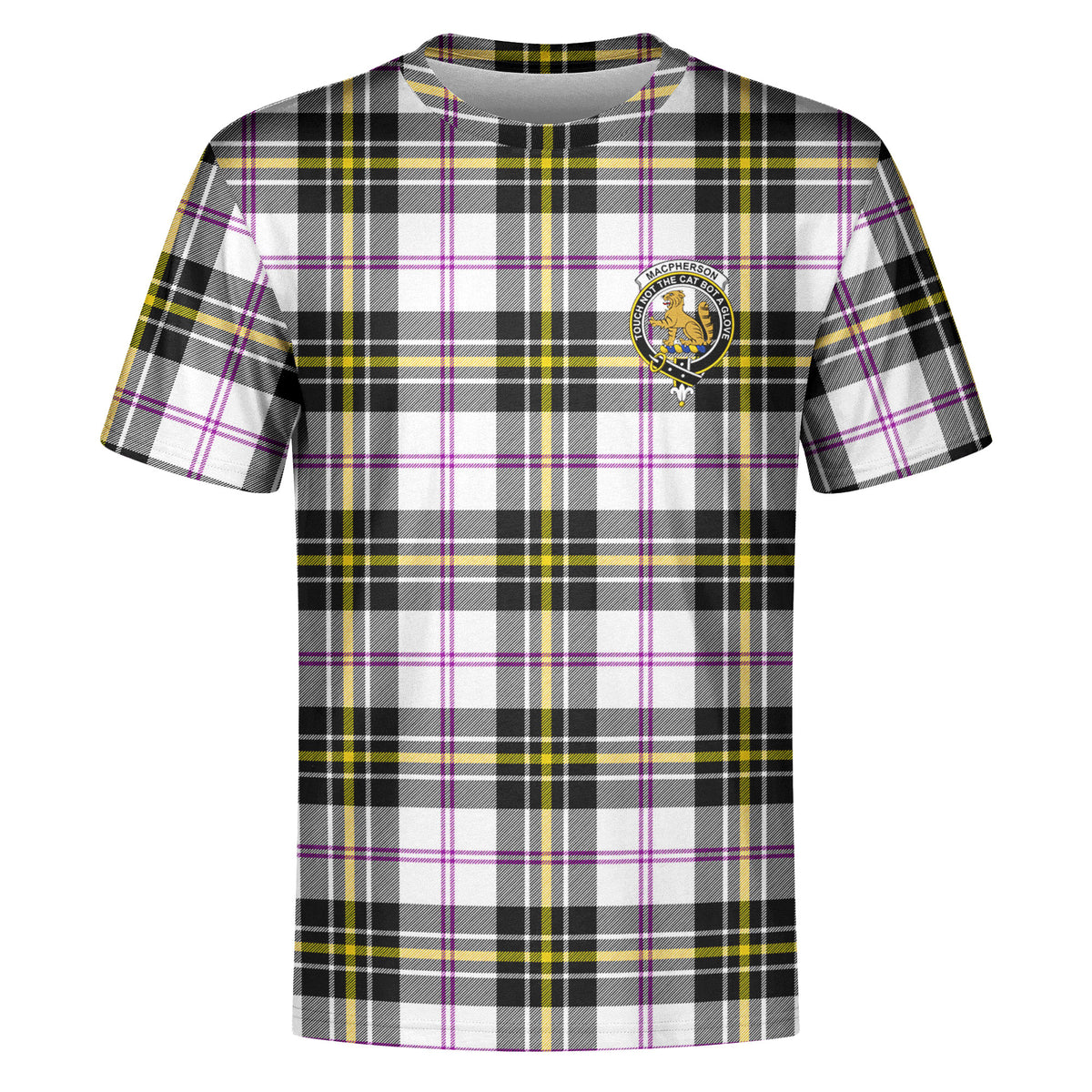 MacPherson Dress Modern Tartan Crest T-shirt