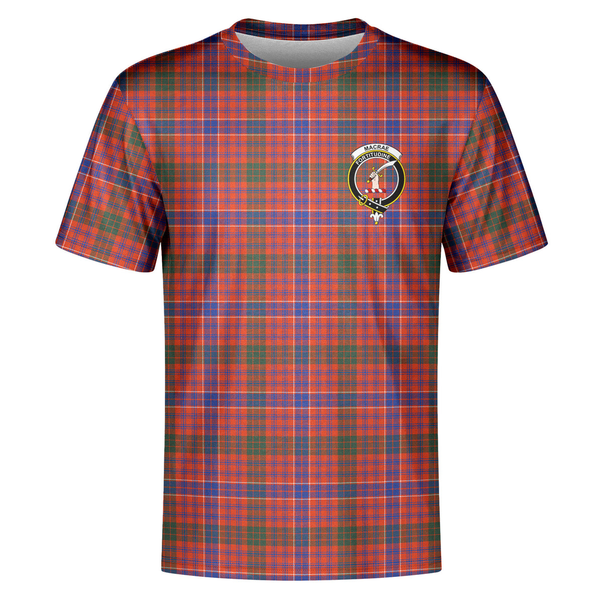 MacRae Ancient Tartan Crest T-shirt