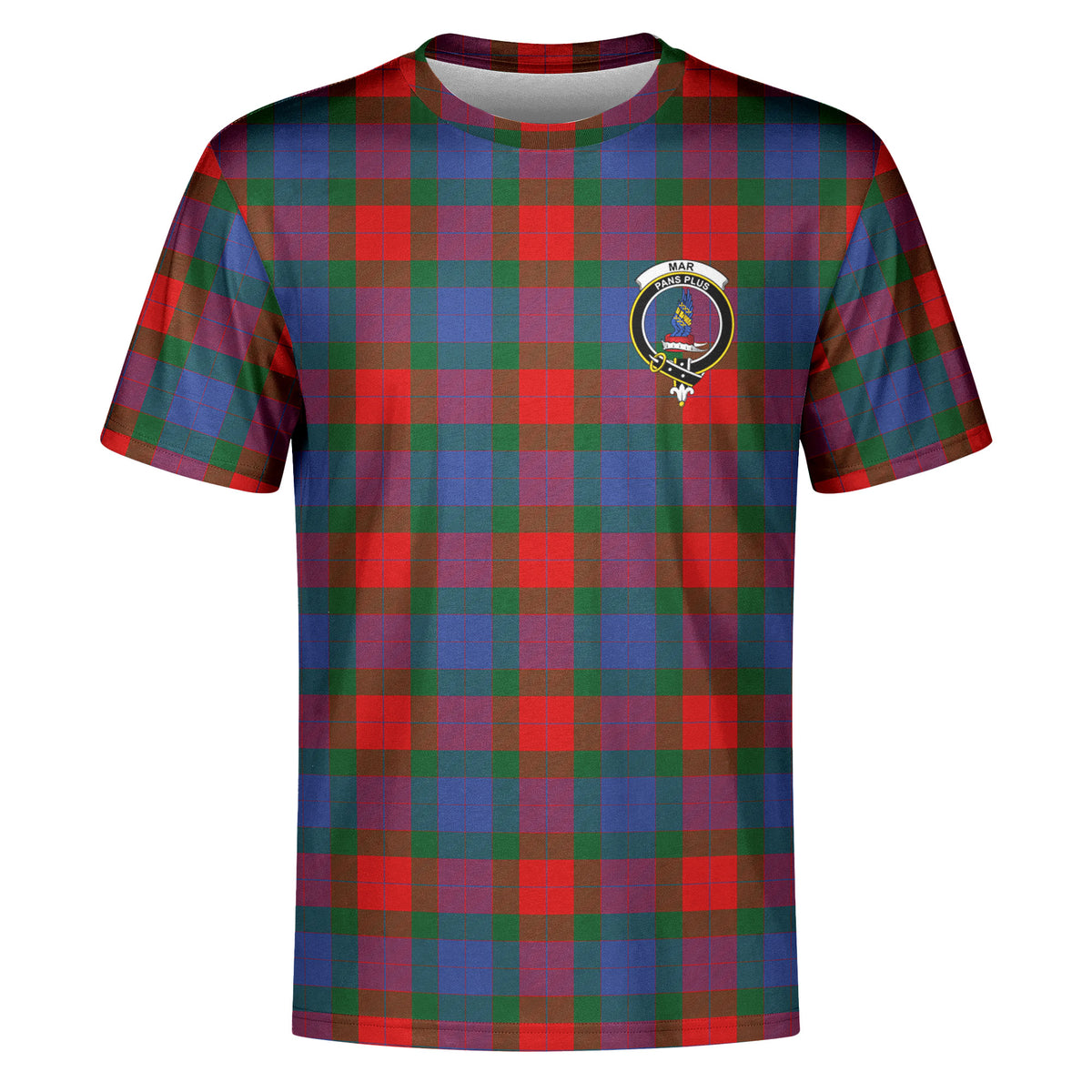 Mar Tartan Crest T-shirt