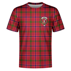 McRae Modern Tartan Crest T-shirt