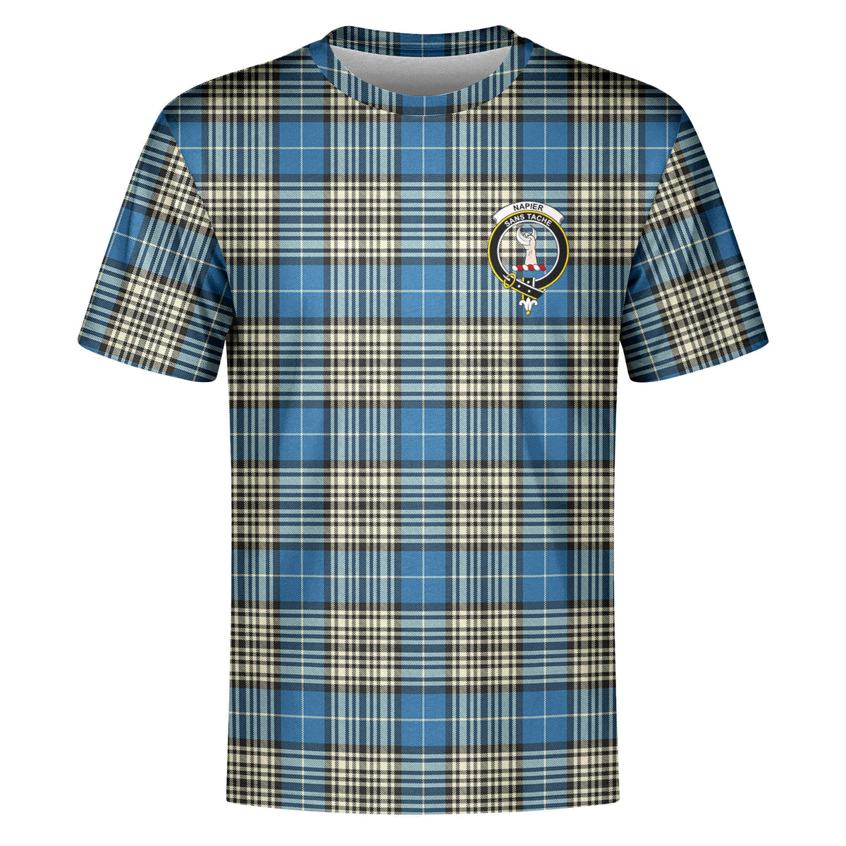 Napier Ancient Tartan Crest T-shirt
