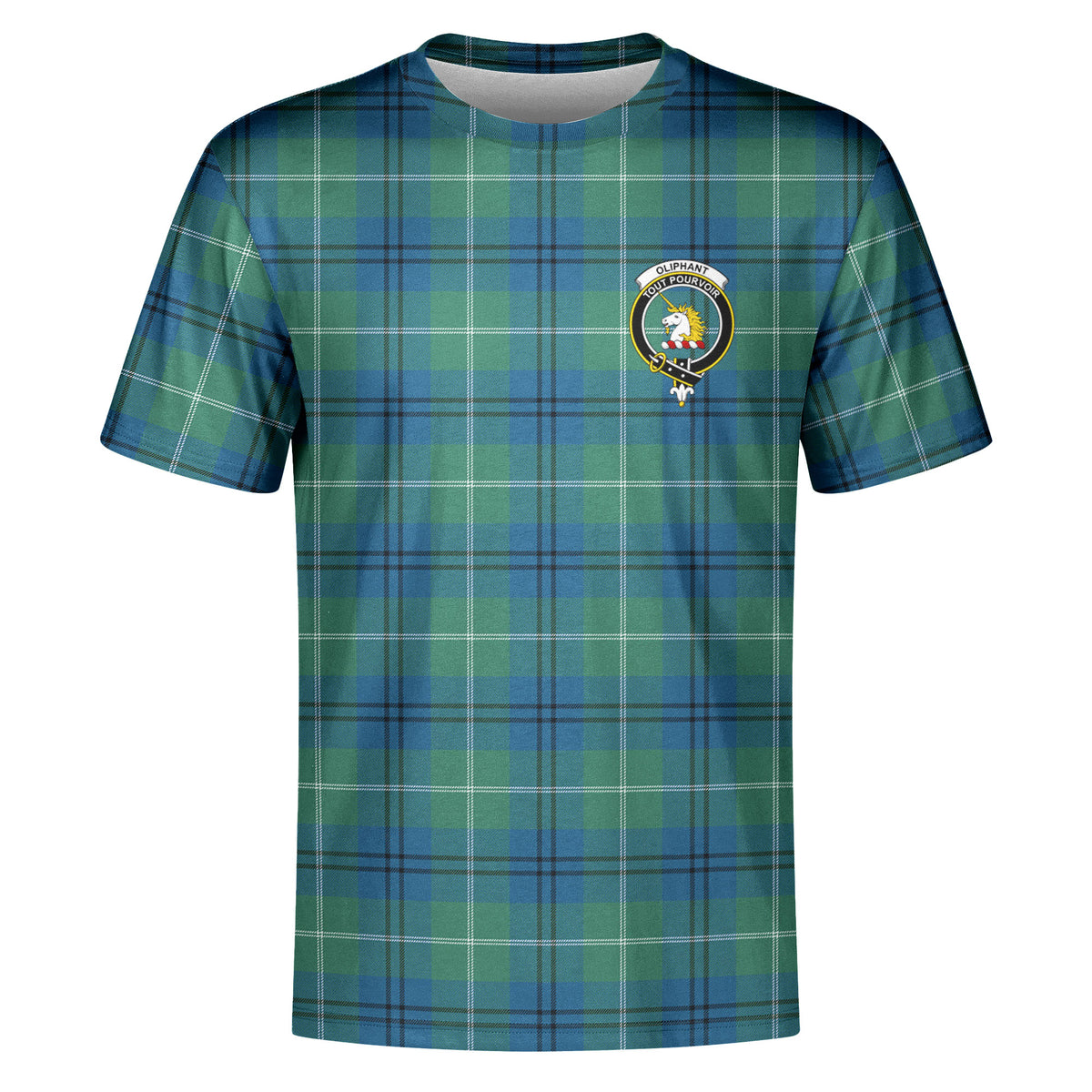 Oliphant Ancient Tartan Crest T-shirt