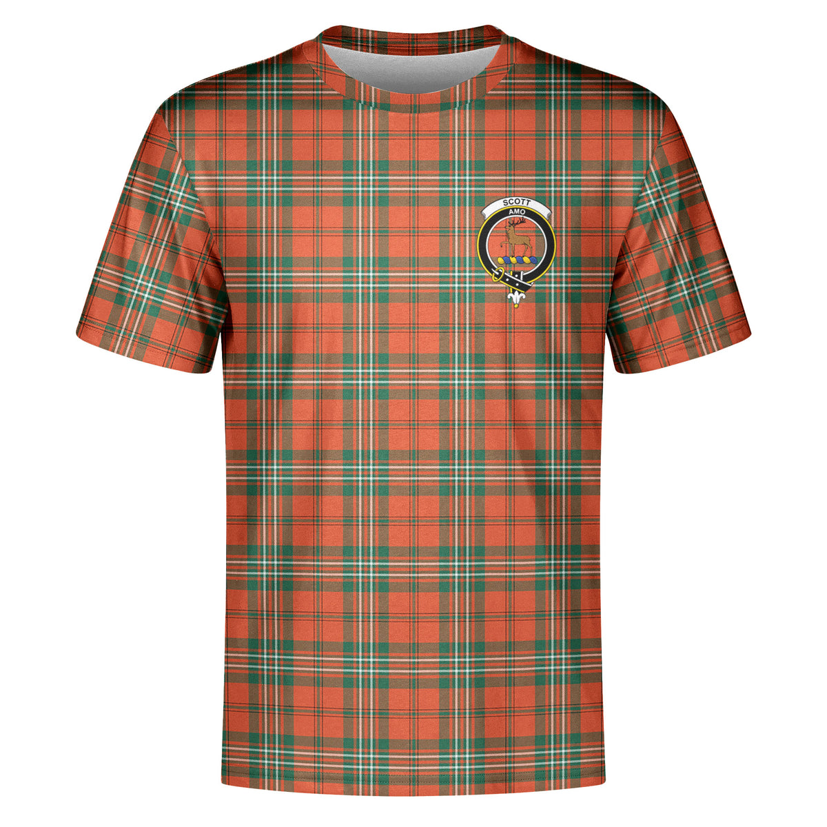 Scott Ancient Tartan Crest T-shirt