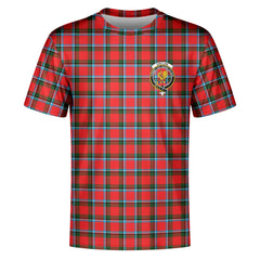 Sinclair Modern Tartan Crest T-shirt
