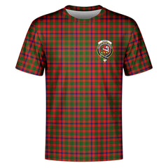 Skene Modern Tartan Crest T-shirt