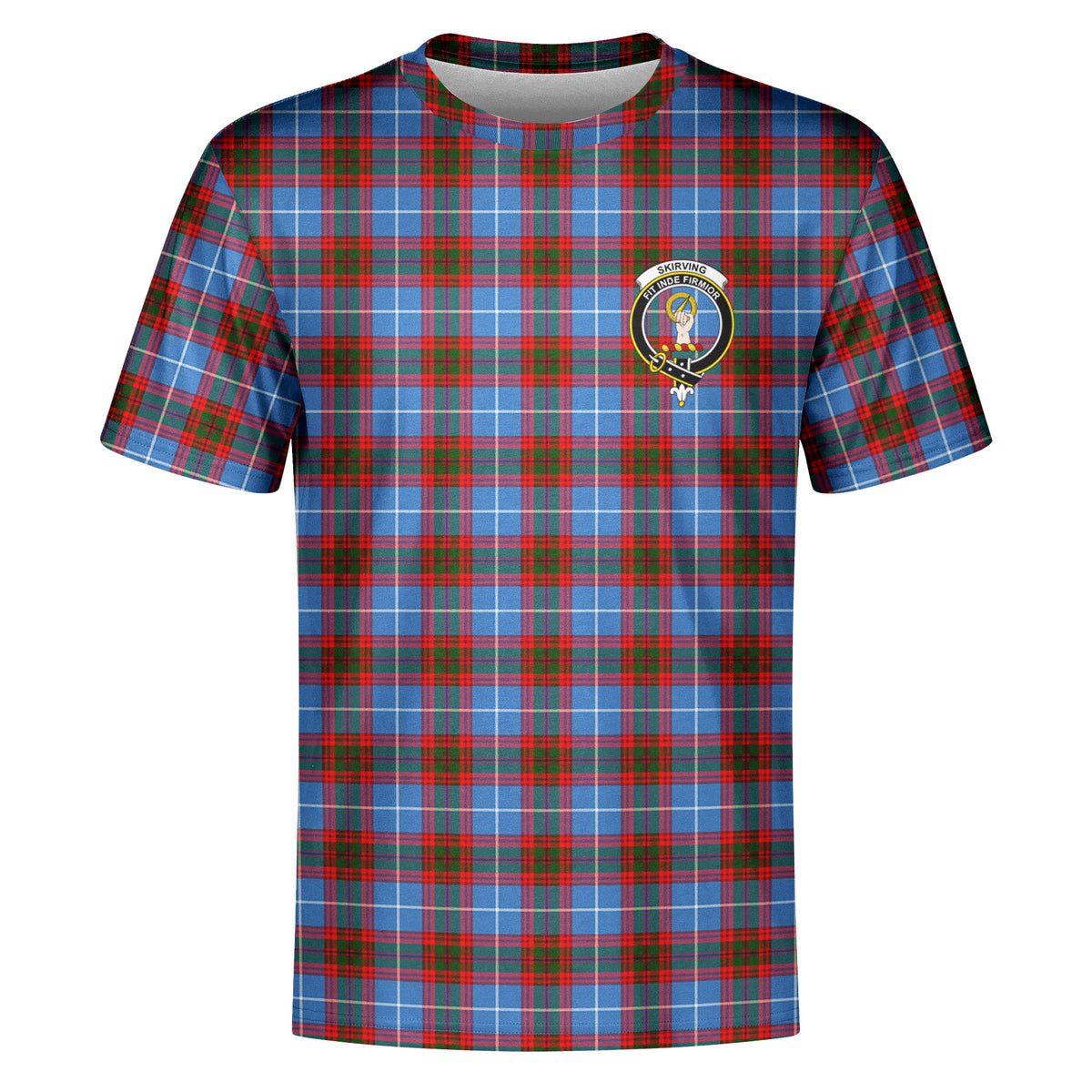 Skirving Tartan Crest T-shirt