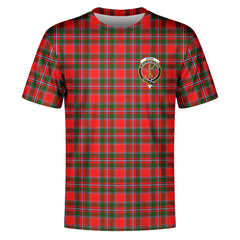 Spens (or Spence) Tartan Crest T-shirt