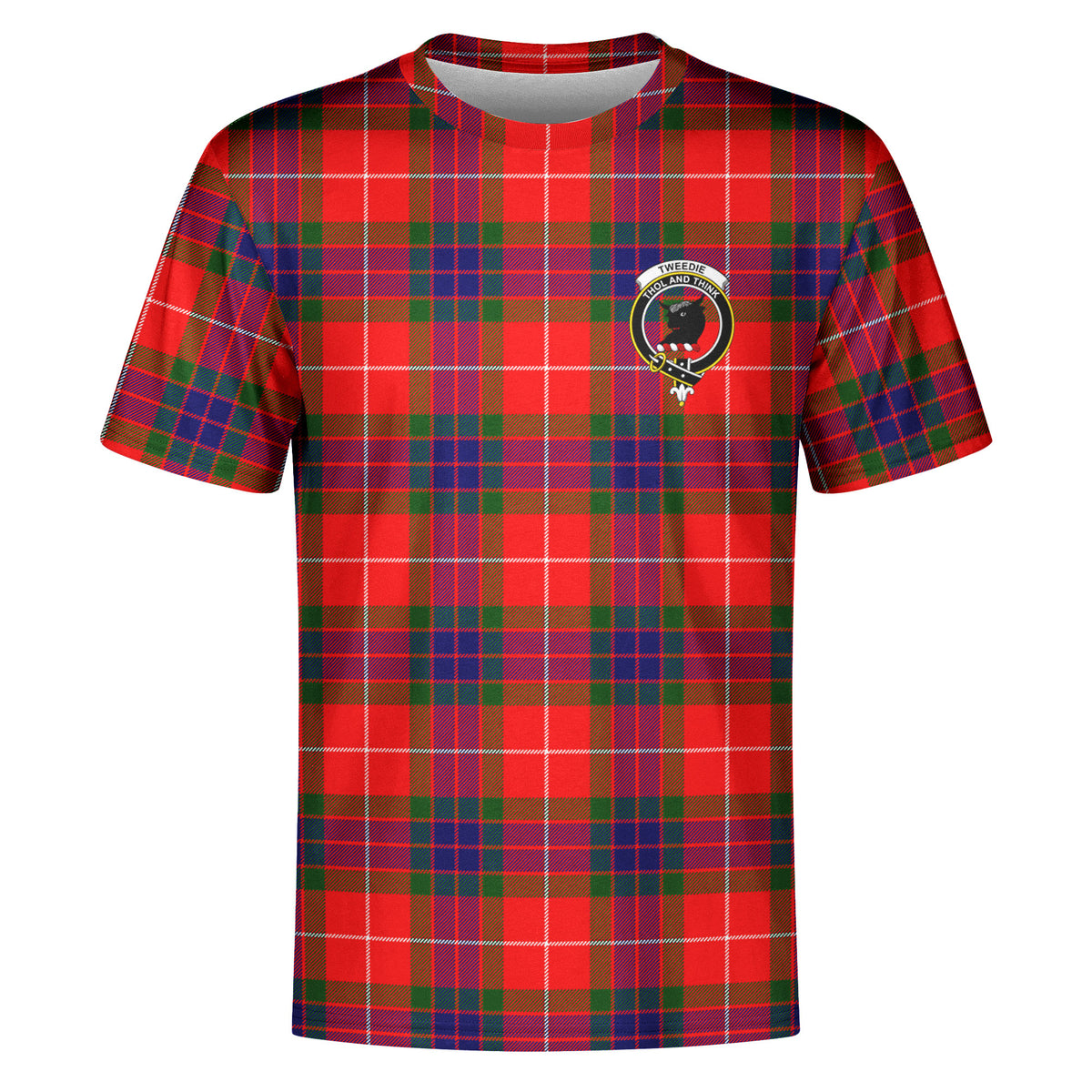 Tweedie Tartan Crest T-shirt