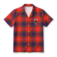 Abernathy Tartan Crest Hawaiian Shirt