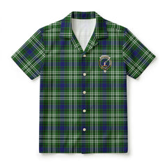 Blackadder Tartan Crest Hawaiian Shirt