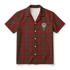 Carruthers Tartan Crest Hawaiian Shirt