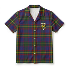 Durie Tartan Crest Hawaiian Shirt