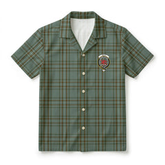 Kelly Dress Tartan Crest Hawaiian Shirt
