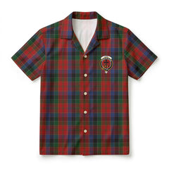 Leith Tartan Crest Hawaiian Shirt