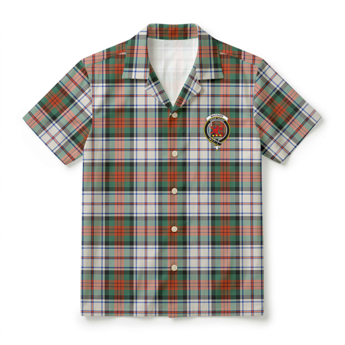 MacDuff Dress Ancient Tartan Crest Hawaiian Shirt