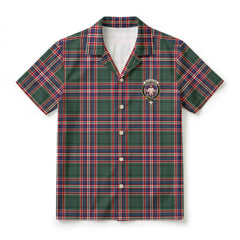 MacFarlane Hunting Modern Tartan Crest Hawaiian Shirt