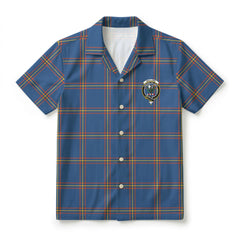 MacLaine of Loch Buie Hunting Ancient Tartan Crest Hawaiian Shirt