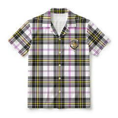 MacPherson Dress Modern Tartan Crest Hawaiian Shirt