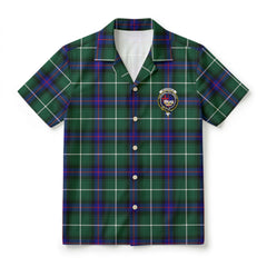 McDonald of the Isles Hunting Modern Tartan Crest Hawaiian Shirt