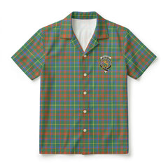 McKintosh Hunting Ancient Tartan Crest Hawaiian Shirt