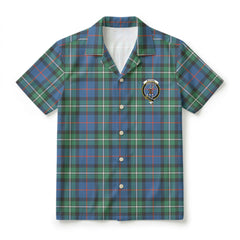 McPhail Hunting Ancient Tartan Crest Hawaiian Shirt