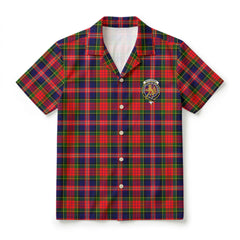 McPherson Modern Tartan Crest Hawaiian Shirt