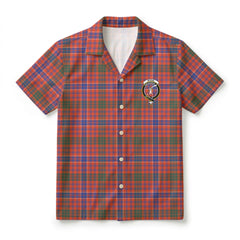 McRae Ancient Tartan Crest Hawaiian Shirt
