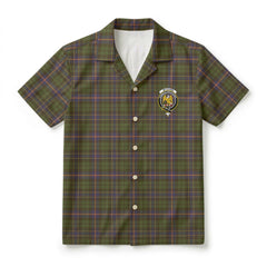 McVicker Tartan Crest Hawaiian Shirt