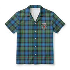 Smith Ancient Tartan Crest Hawaiian Shirt