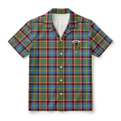 Stirling (of Keir) Tartan Crest Hawaiian Shirt
