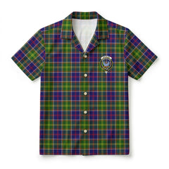 Whitelaw Tartan Crest Hawaiian Shirt