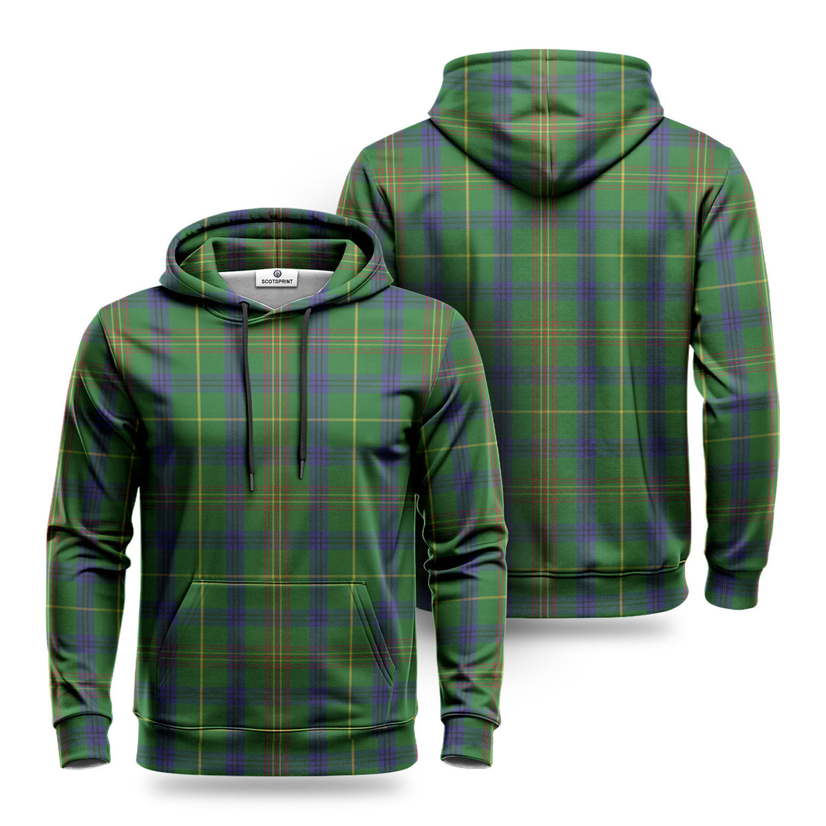 Holmes Tartan Hoodie