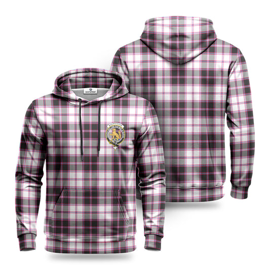 MacPherson Hunting Modern Tartan Crest Hoodie 1500