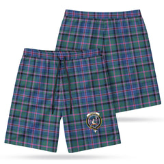 Cooper Ancient Tartan Crest Men's Beach Shorts