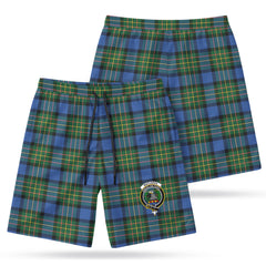 MacLaren Ancient Tartan Crest Men's Beach Shorts