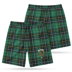 McAlpine Ancient Tartan Crest Men's Beach Shorts