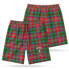 McCullough Tartan Crest Men's Beach Shorts