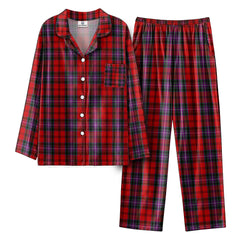 Kelly of Sleat Red Tartan Pajama Set
