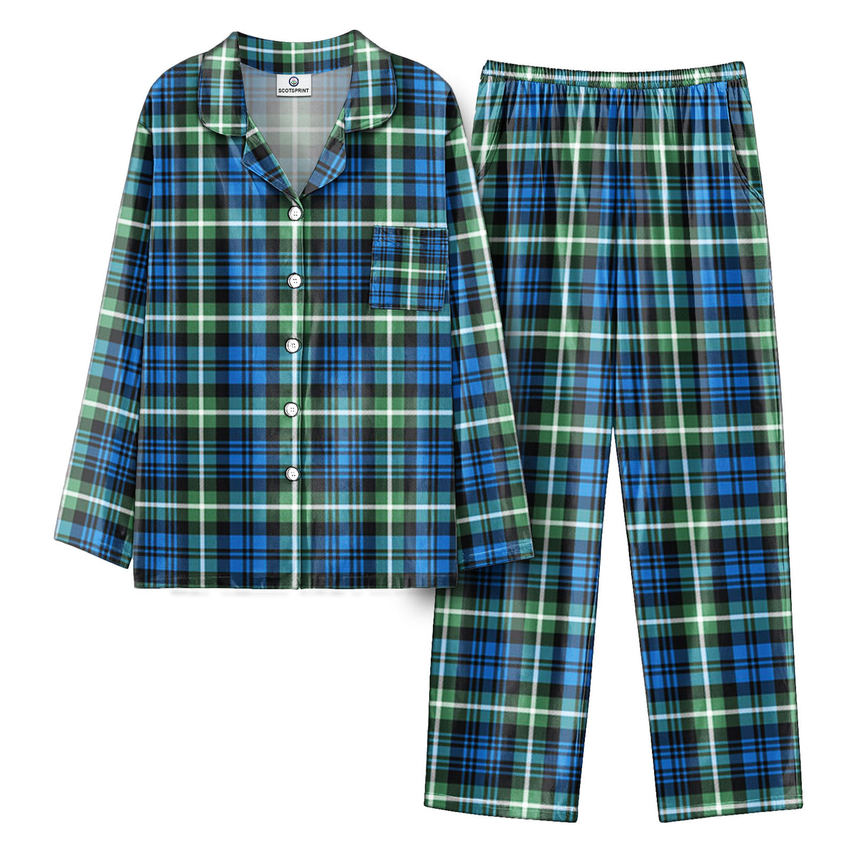 Lamont Ancient Tartan Pajama Set