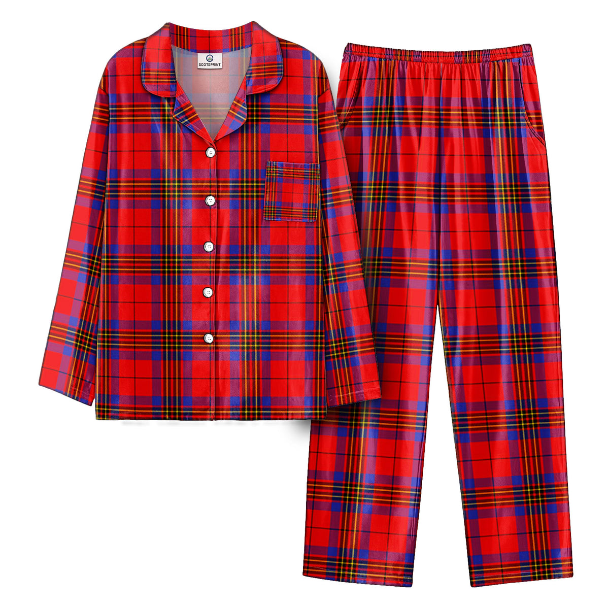 Leslie Modern Tartan Pajama Set