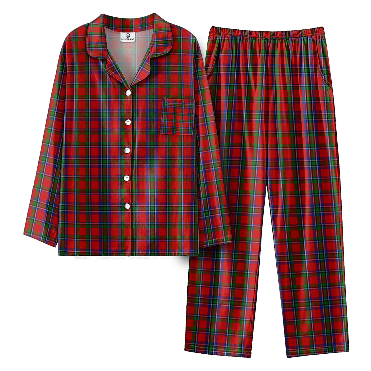 Lyle Tartan Pajama Set