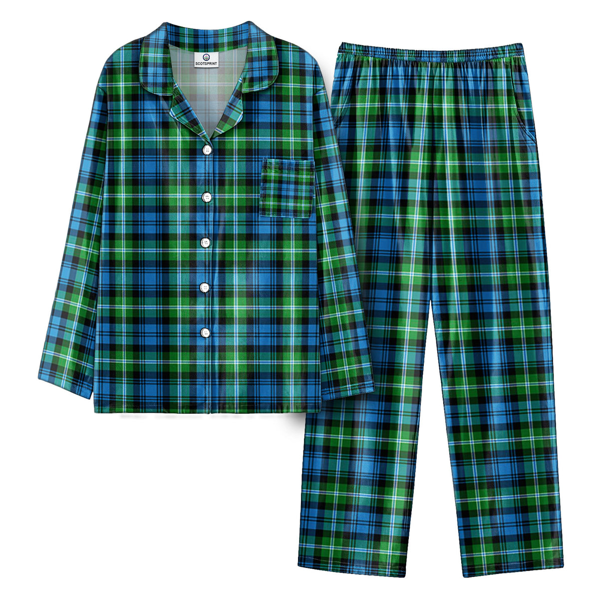 Lyon Tartan Pajama Set