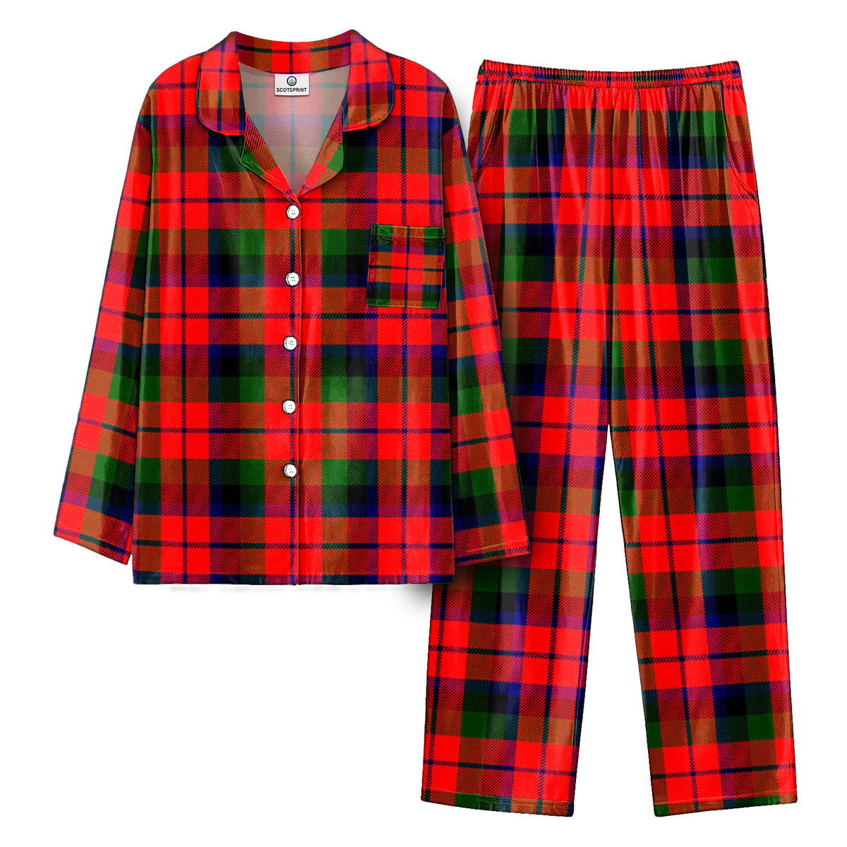 MacNaughton Modern Tartan Pajama Set