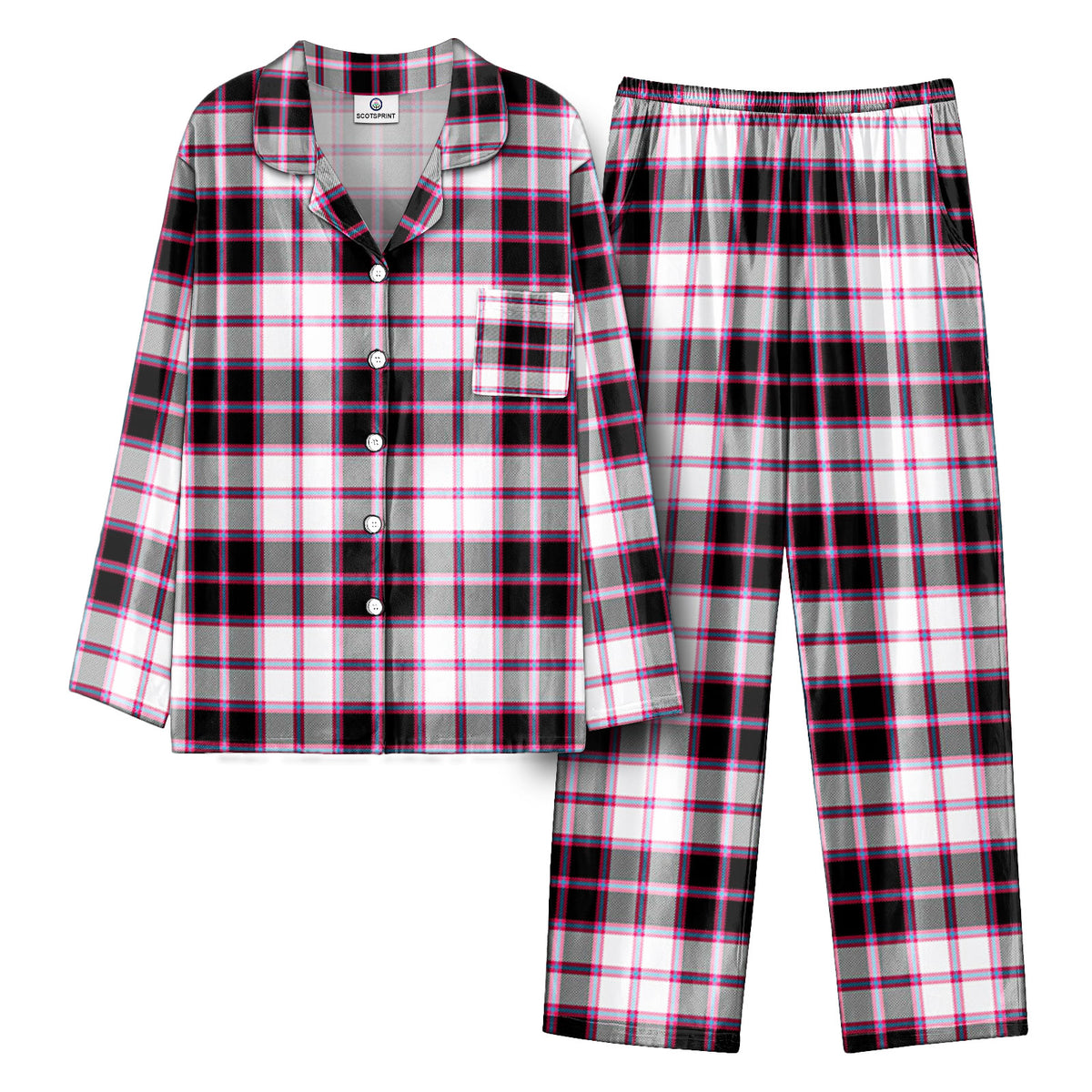 MacPherson Hunting Modern Tartan Pajama Set