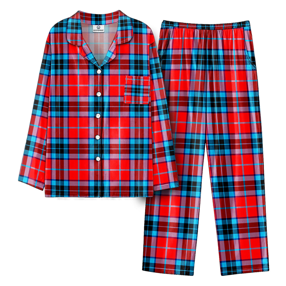 MacTavish Modern Tartan Pajama Set
