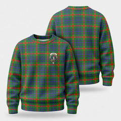 Aiton Tartan Crest Sweater